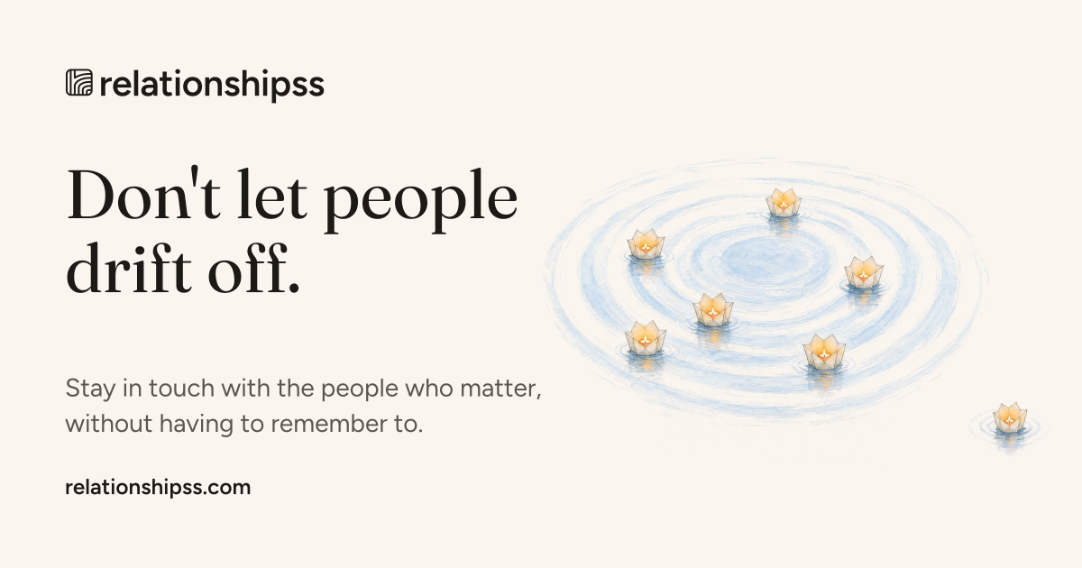 The share card: the headline on the left, the pond on the right.